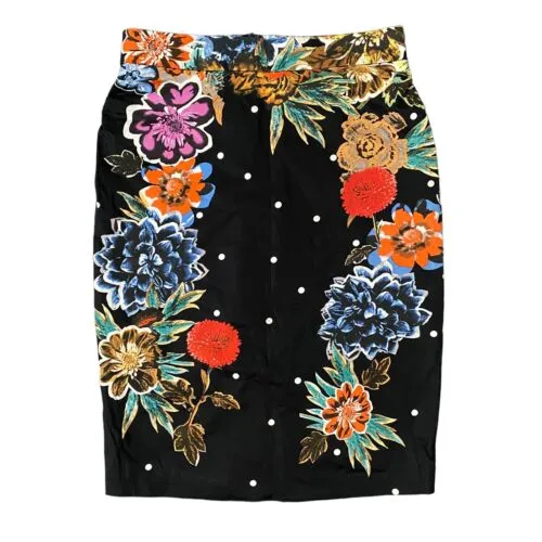 YOANA BARASCHI FLORAL PENCIL SKIRT - 8